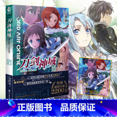 刀剑神域 20(赠色纸) [正版]新版刀剑神域小说 全35册1-25册+进击篇1-8册+画集2册 全套套装 川原砾刀剑神