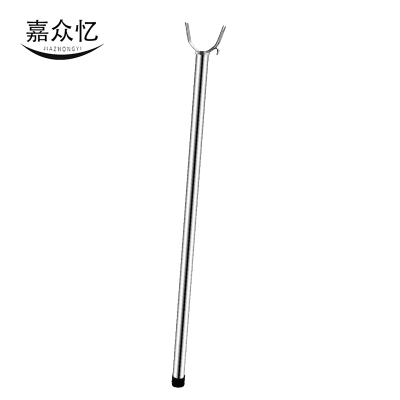 嘉众忆 可伸缩不锈钢撑衣杆77-144cm JZY-YG05 个