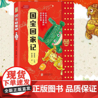 国宝回家记 7-14岁一二三四五六年级青少年儿童阅读课外书国家首都博物馆文物中国传统文物儿童图书 让孩子爱上国宝 学习历