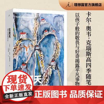 在夏天 卡尔 奥韦 克瑙斯高 著 四季随笔最终卷 以孩子的视角揭露平凡事物的奥秘 在春天 在秋天 我的奋斗 理想国图书店