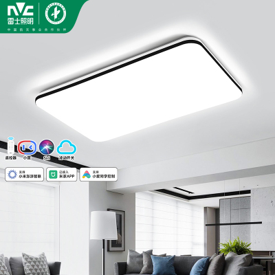 雷士照明NVC [光阴]语音智控吸顶灯客厅灯卧室灯现代简约中山灯具