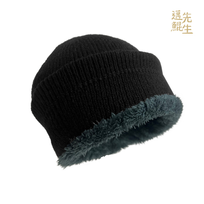 加绒毛线帽 H-010