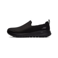 Skechers/斯凯奇男鞋新款轻质一脚穿健步鞋透气运动休闲鞋54600-BBK ZP