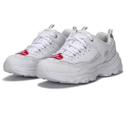 斯凯奇女款休闲熊猫鞋88888250/WHT-5.5双