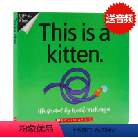 [正版]No way 系列 No Way!This is a Kitten 英文原版绘本 纸板翻翻书 幼儿童英语早教启