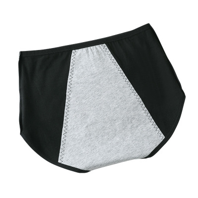 纯棉生理内裤 经期防侧漏高腰生理裤 经期防漏高腰保暖生理裤