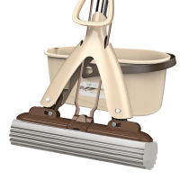 吸水海绵拖把懒人拖布一拖对折式家用胶棉拖把头地拖免手洗净