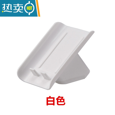 敬平厨房水槽沥水肥皂架创意多功能家用立式海绵擦收纳架卫生间香皂盒 白色