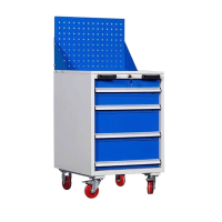 鑫睿辉 移动工具柜 四抽 台