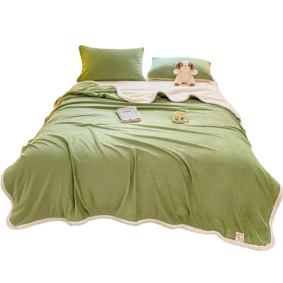 赞属 牛奶绒羊羔绒毛毯 SX-4T1531 条