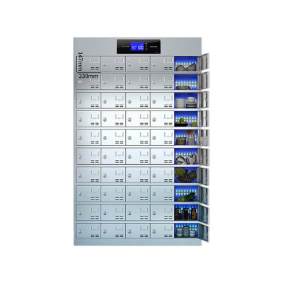 正斌不锈钢员工食堂消毒碗柜餐厅紫外线高温餐盘餐具柜多格饭盒储物柜50门碗柜 紫外线消毒+高温热风循环