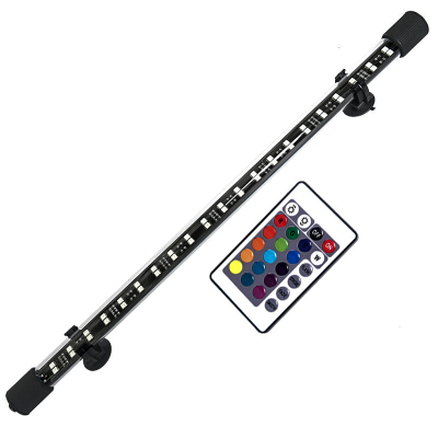 鱼缸灯LED潜水灯照明防水灯led水族箱七彩遥控水晶龙鱼鹦鹉节能灯