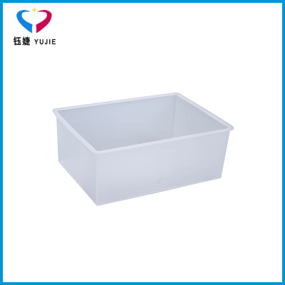 透明方形大容量水槽小学中学中考科学化学实验器材 教学实验室用品仪器教具长方体透明塑料水槽