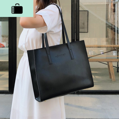 新款皮包休闲托特包单肩包女包时尚大包包购物袋子母包简约大容量NEW LAKE女士单肩包