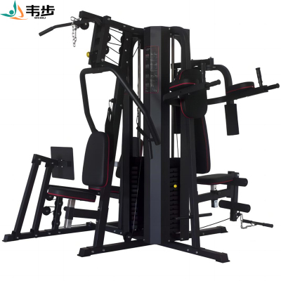 韦步WB-WTH99A五人站商用健身房多方位功能组合综合力量训练器械