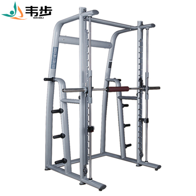韦步wellBu6046商用史密斯机多功能杠铃深蹲卧推龙门架健身房训练器