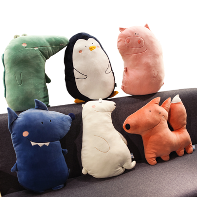 美帮汇北欧风少女心沙发抱枕靠垫靠枕女汽车客厅床头办公室小猪