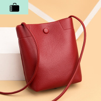 夏季洋气包包女包2020新款网红大容量水桶斜挎包女百搭软皮单肩包NEW LAKE女斜挎包