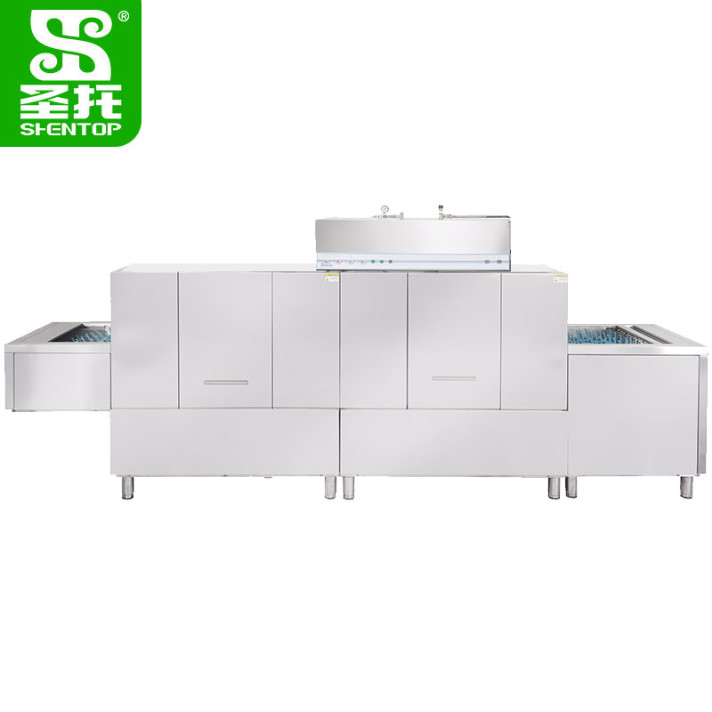 圣托(Shentop)4米长龙式洗碗机 商用履带式洗碟机 隧道式清洗机 DEE03