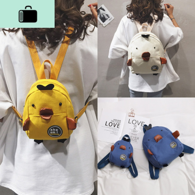 儿童婴幼儿园1-3岁2小书包宝宝男女孩背包迷你卡通帆布双肩包包NEW LAKE