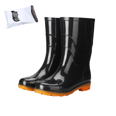 植巾 YX100 43码 牛筋材质鞋底 雨鞋 (计价单位:双) 黑色