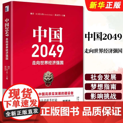 正版中国2049 走向世界经济强国 北京大学出版社 姚洋等主编 剖析我国未来30年经济发展的主要挑战 把握趋势做好应对书