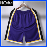 HLCOMAN篮球裤男美式宽松过膝五分沙滩速干跑步健身训练中裤运动短裤女夏