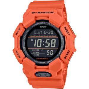 G-SHOCK多功能防水石英手表男款数字指针双显时区背光计时器秒表 Orange