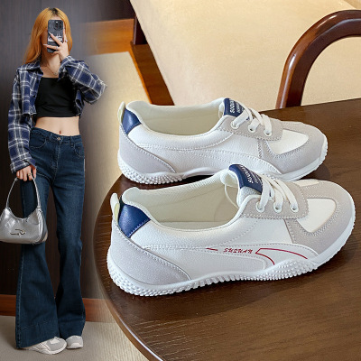 小白鞋子女秋季新款韩版ins女学生休闲潮流百搭女鞋街拍