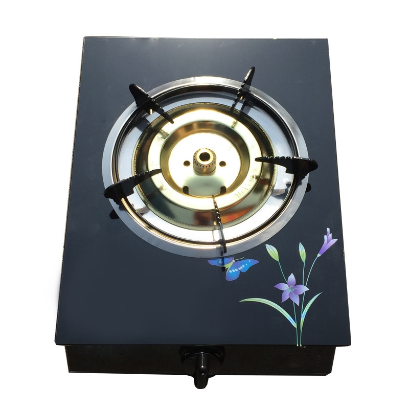 液化气不锈钢人工煤气节能独火老式单眼煤气炉_液化气兰花黄盘节能阀