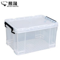 熊晟 储物箱 收纳箱Z70升透明/个
