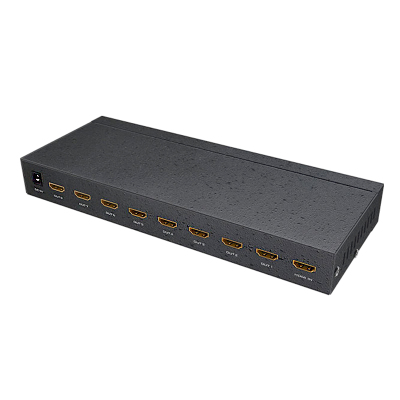 迈拓维矩MT-SP148 hdmi分配器1进8出3D高清4K 60hz音视频一分八分频共享器hdmi2.0版