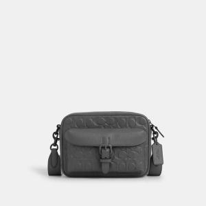 男士多功能斜挎包 经典皮革设计 轻便时尚实用