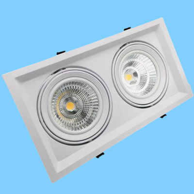 古信LED嵌入式双头射灯N543-2*12W/盏