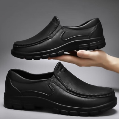 铸固 厨师鞋 防滑鞋厨房防水防油污工作鞋耐磨透气轻便食堂酒店后厨男女专用工鞋 夏款