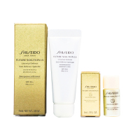 资生堂SHISEIDO时光琉璃御藏臻彩防晒隔离乳15ml 时光琉璃凝时生机