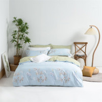 水星家纺纯棉四件套亲肤设计简约卧室床上用品