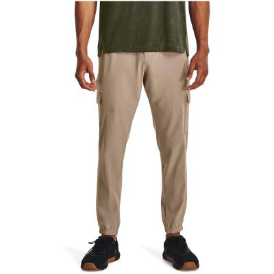 Under Armour安德玛运动长裤男舒适耐用防水透气卡其色多口袋