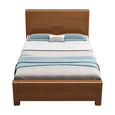 诚亿宏 高箱实木床 1200*2000/C012