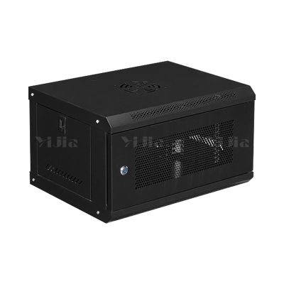 翌嘉 YJ5011644壁挂网络机柜网线理线柜 6u网门黑色