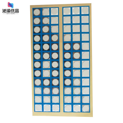 沁渝优品 线缆温度变色贴片 2*2cm/片