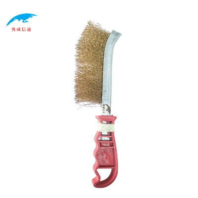 奥威信通 塑料柄钢丝刷/除油刷/除锈刷/铁刷/刀刷