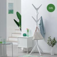 简约现代客厅楠竹家具简易实木质落地衣帽架时尚衣服架客厅卧室挂衣架收纳