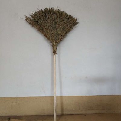 竹扫把1.4米小扫帚环卫户外竹子工厂笤帚家用手工大扫把竹