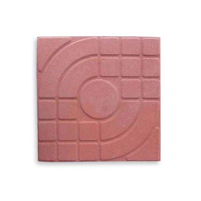 先围 路面砖透水砖 250*250*50mm红色 块