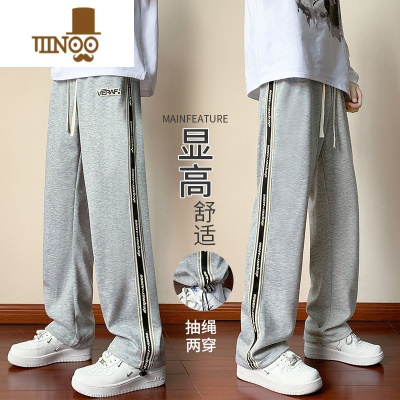 YANXU青少年长裤子男孩初中学生潮流帅气休闲运动裤大童男装卫裤