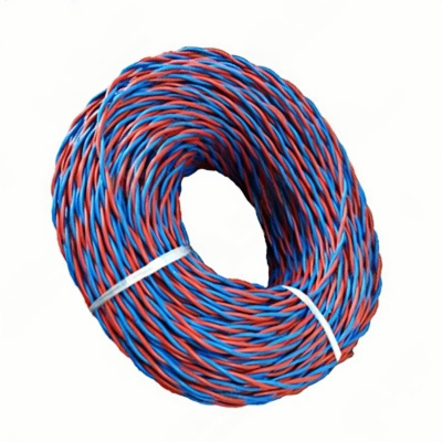 津达线缆 低烟无卤耐火双绞线电压300/300V WDZN-RYS-2*2.5mm² 米