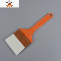 烘焙油刷蛋糕食品长柄塑料蛋液刷子家用厨房烧烤酱刷可高温 敬平 红柄水丝刷3寸[刷宽8cm]