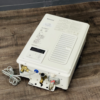 日本原装进口Rinnai/林内室内强排式燃气热水器16升天然气版RUX-V1615SWFA(B)-E电压100v送变压器