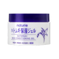 日本naturie薏仁保湿面霜女 懒人补水夏季清爽啫喱 薏仁面霜180g